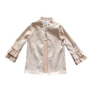 NWT-BMG-BOY MEETS GIRL-PINK OPEN FRONT JACKET-SIZE 5